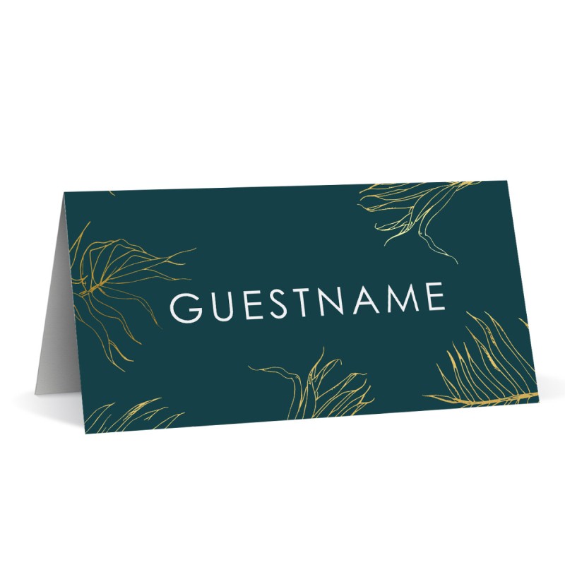 Gold Leaf Placecards
