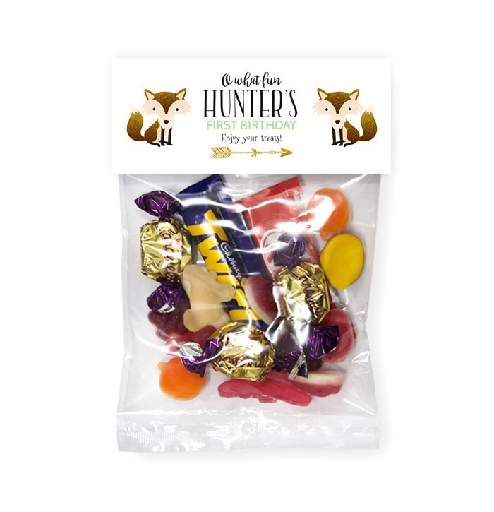 Golden One Lolly Bags
