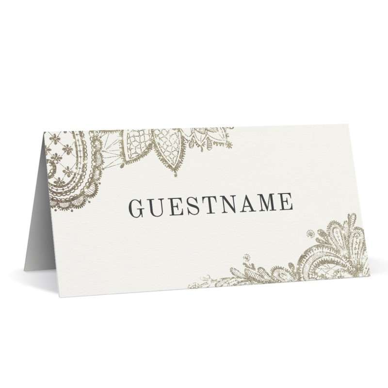 Graceful Wedding Placecard