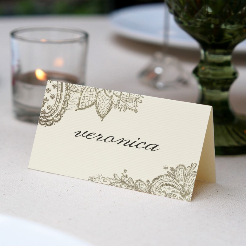 Graceful Wedding Placecard