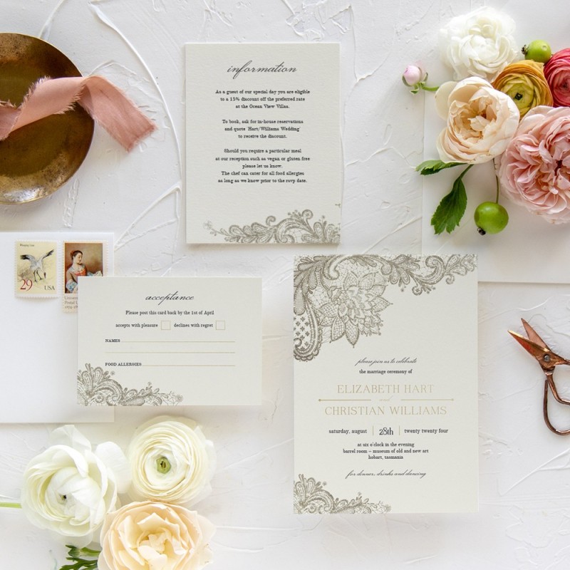 Graceful Wedding Invitations