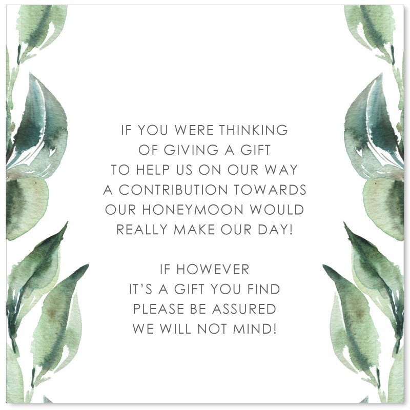 Growing Vines Wishing Well Card