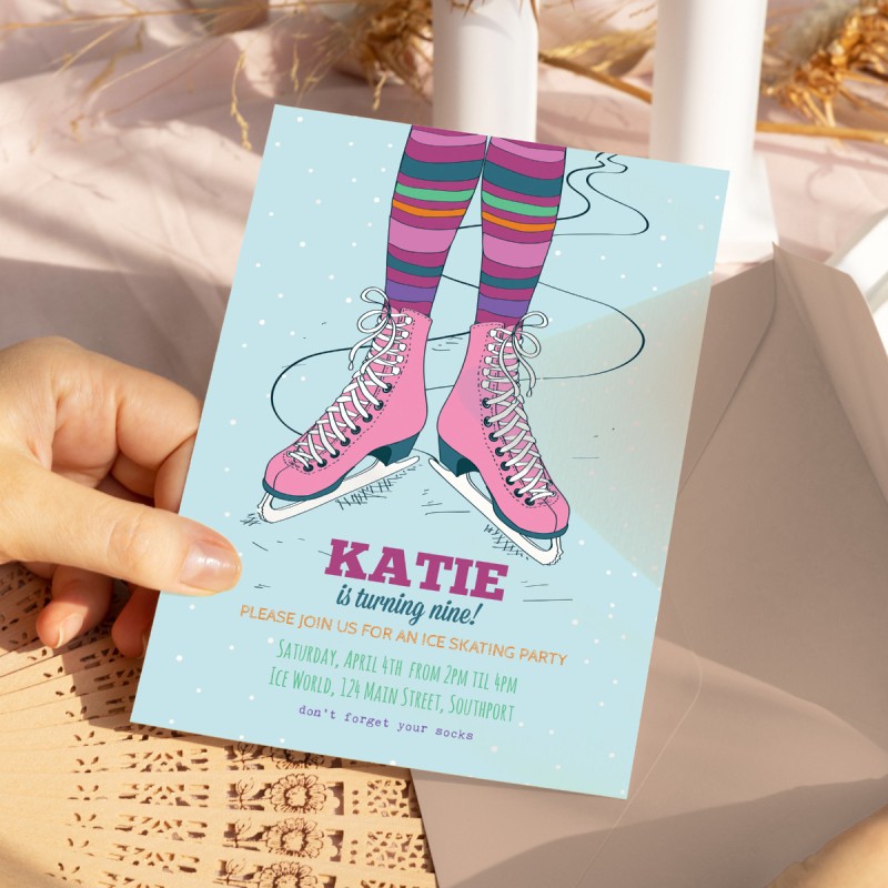 Lace Up Invitations