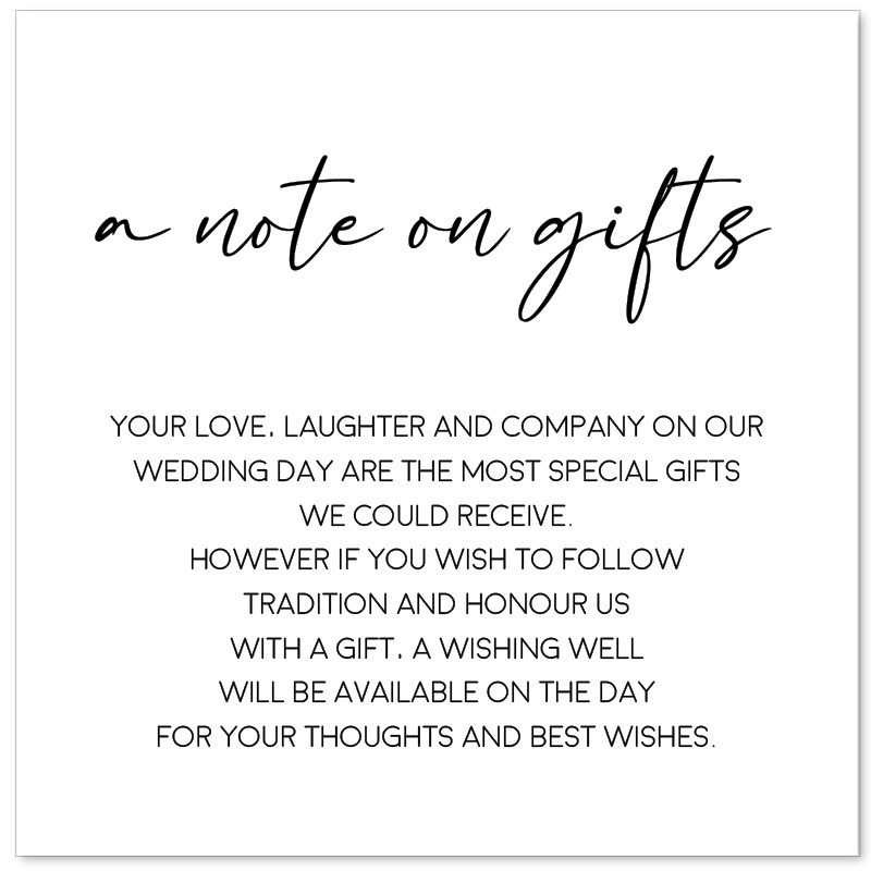 Innocent Wishing Well Card