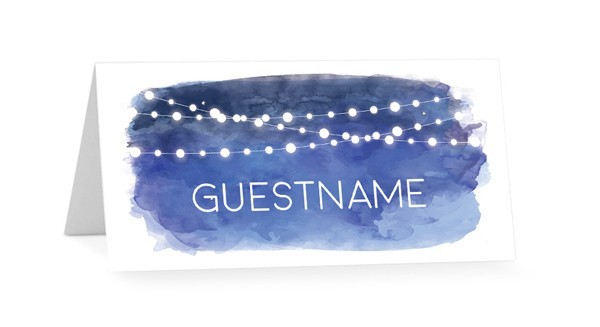 Lanterns Engagement Placecards