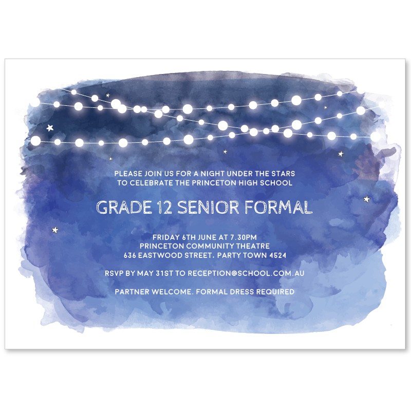 Lanterns Graduation Invitations