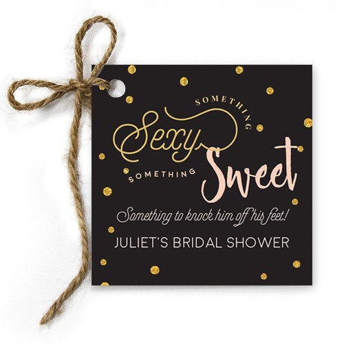 Lingerie Shower Gift Tag