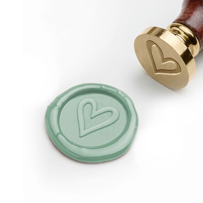 Love Heart Wax Seal Stamp