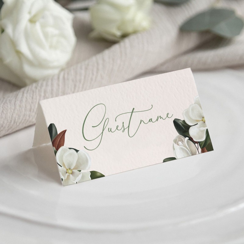 Magnolia Place Card