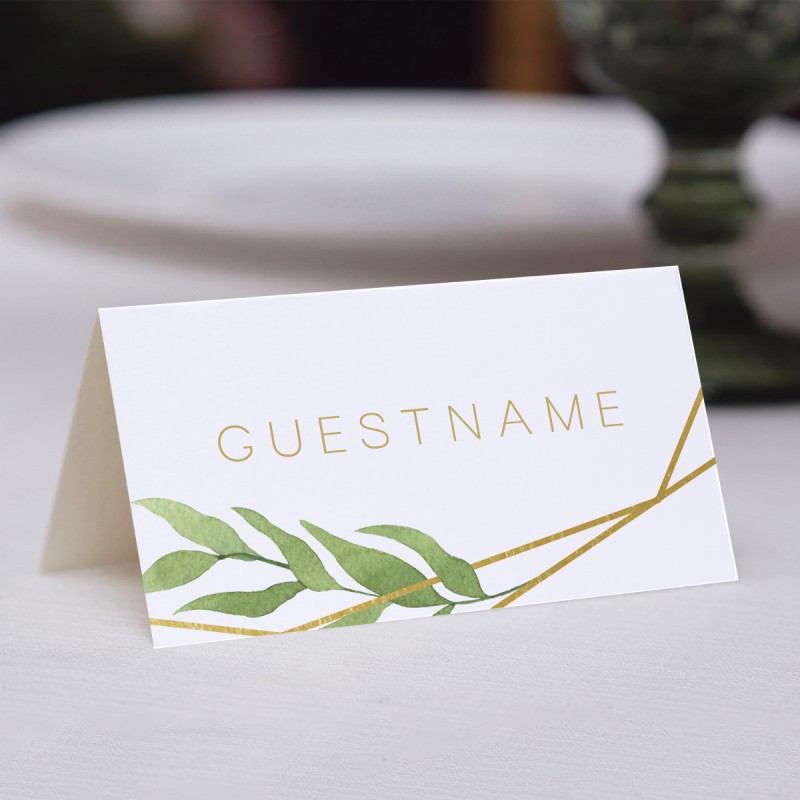 Geo Garden Placecards
