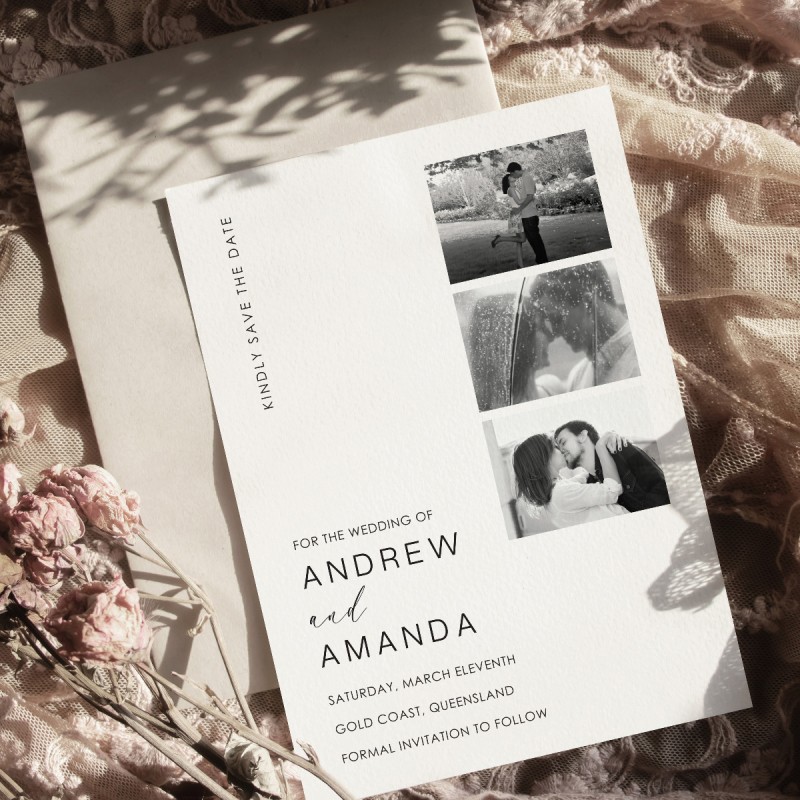 Memories Photo Save the Date Cards