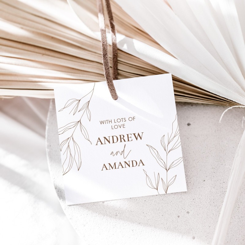 Minimalist Gift Tags