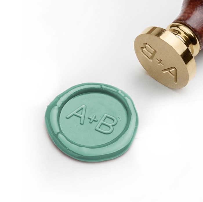 Modern Ampersand Wax Stamp