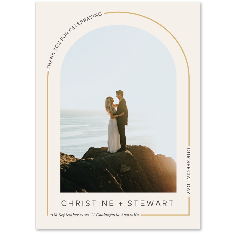 This Modern Love Thank You Card