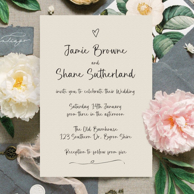 Clarissa Wedding Invitations