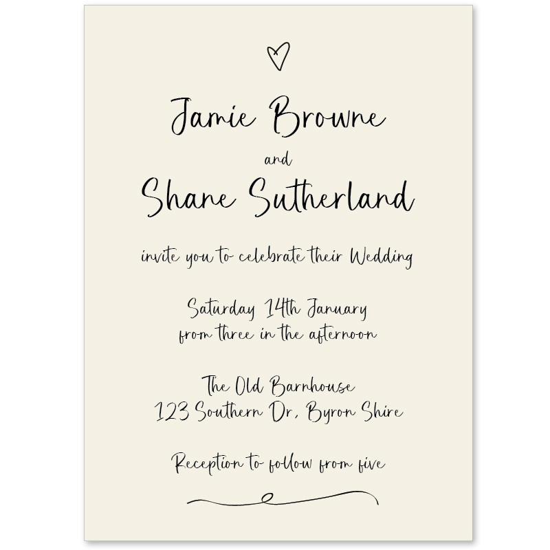 Clarissa Wedding Invitations