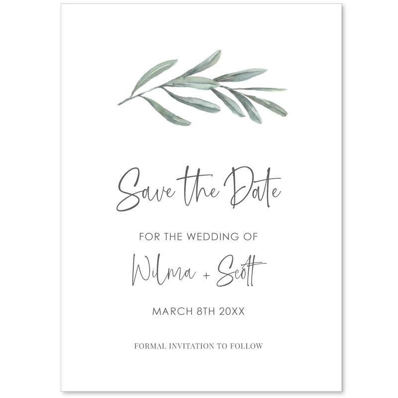 Italian Escape Save The Date Cards
