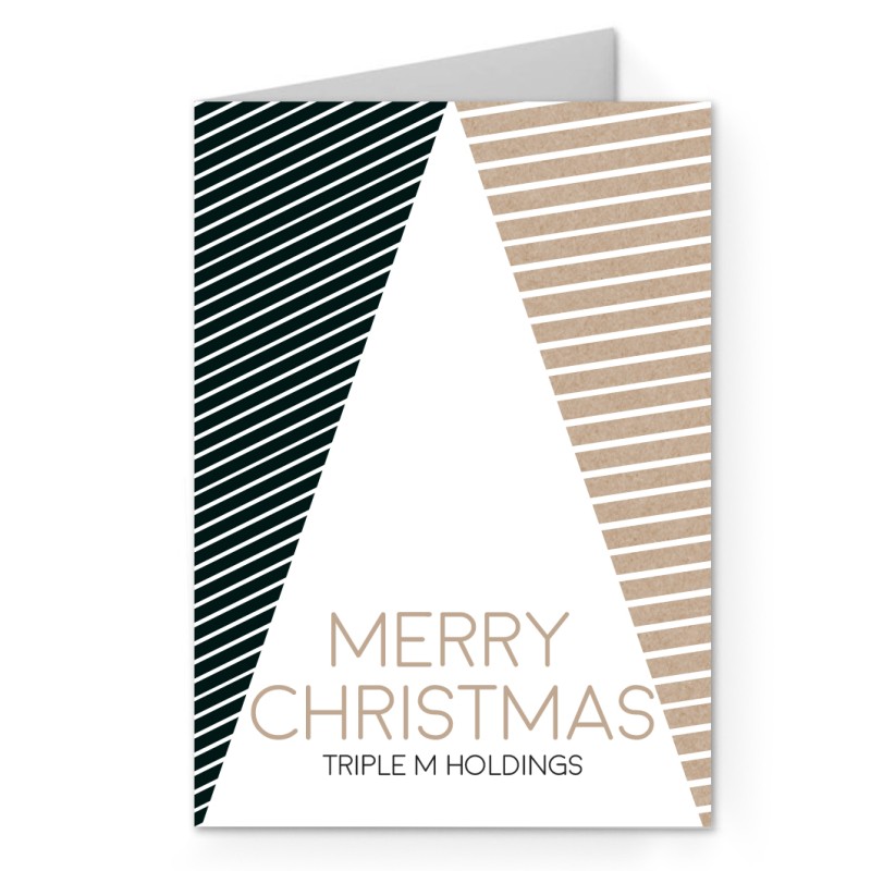 Very Geo Christmas Cards