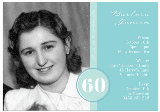  Modest Birthday Invitations