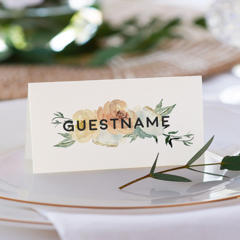 Mr and Mrs Placecards