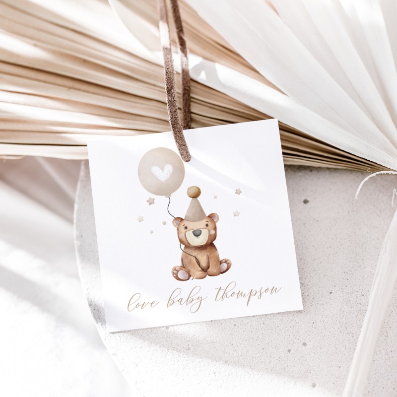 Cute Baby Shower Gift Tags