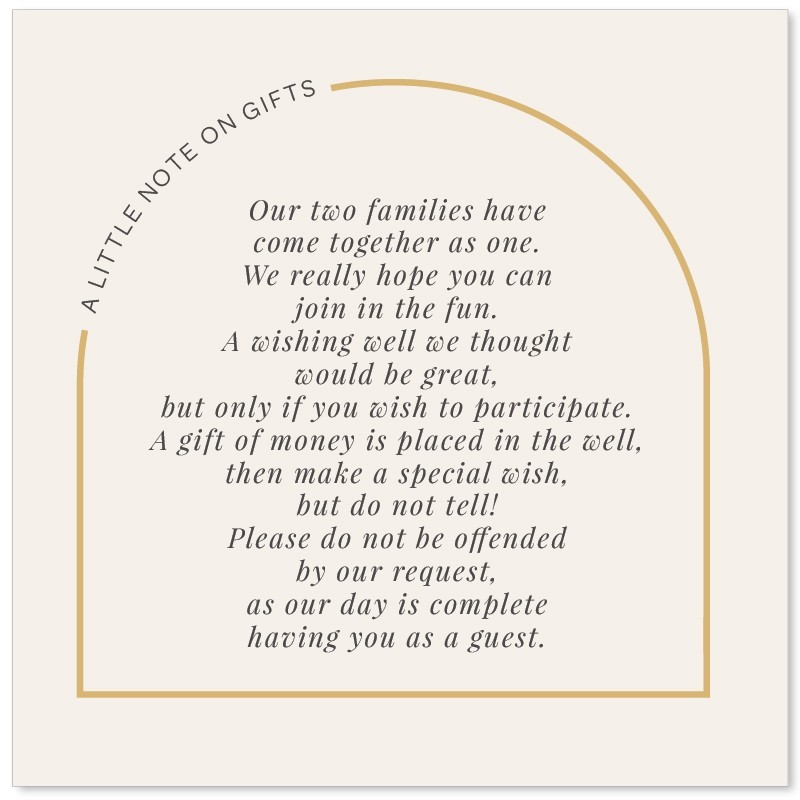 This Modern Love Wishing Well Card