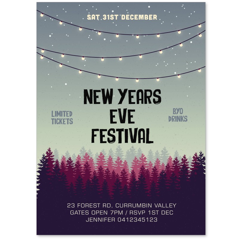 Lantern Glow Festival Invitations