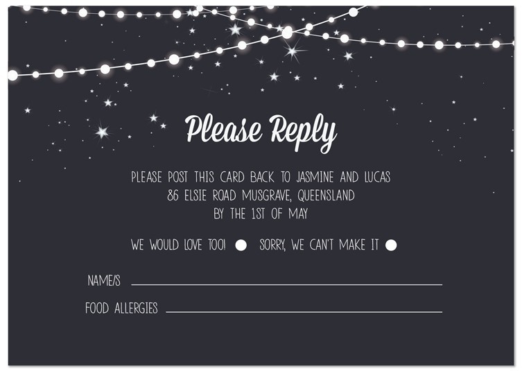 Oak Response Card