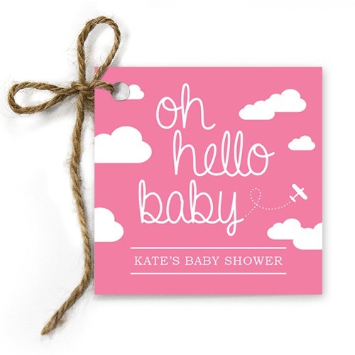Oh Hello Baby Gift Tags