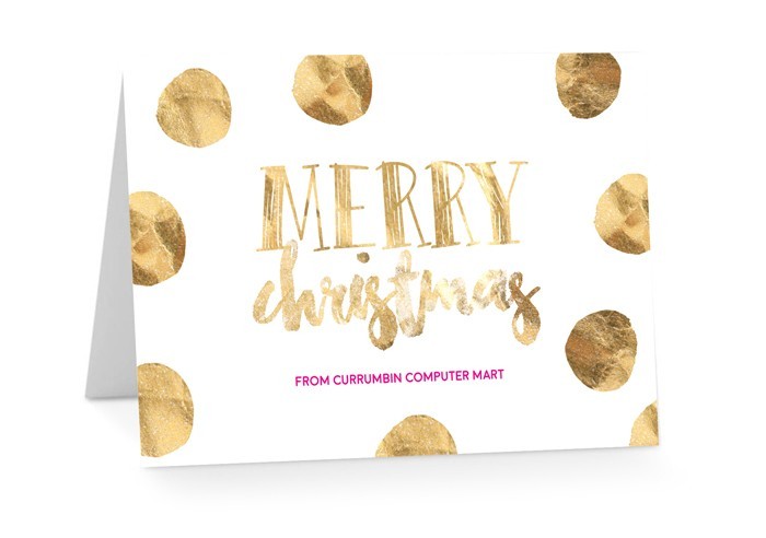 Oh So Spotty Christmas Cards