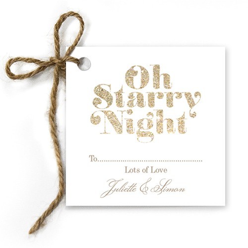Oh Starry Night Gift Tags