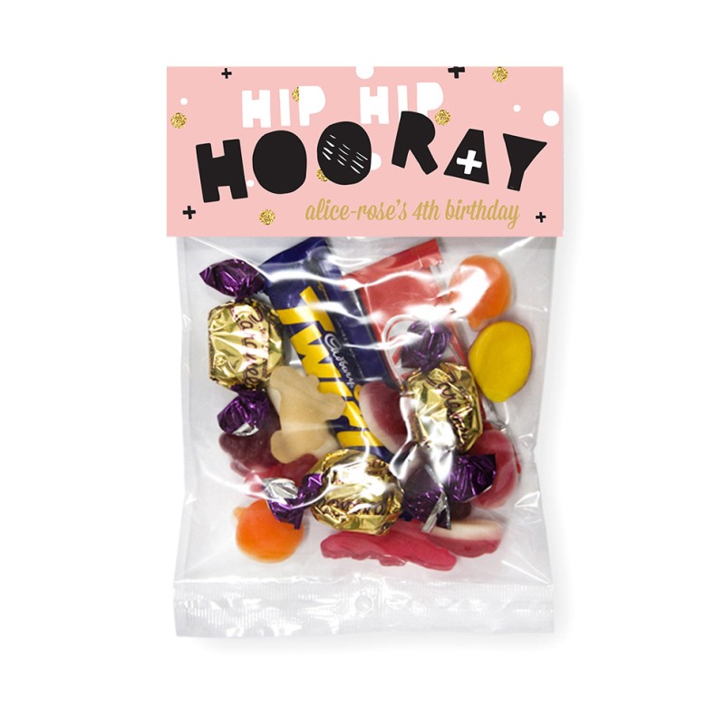 Hip Hip Hooray Lolly Bags