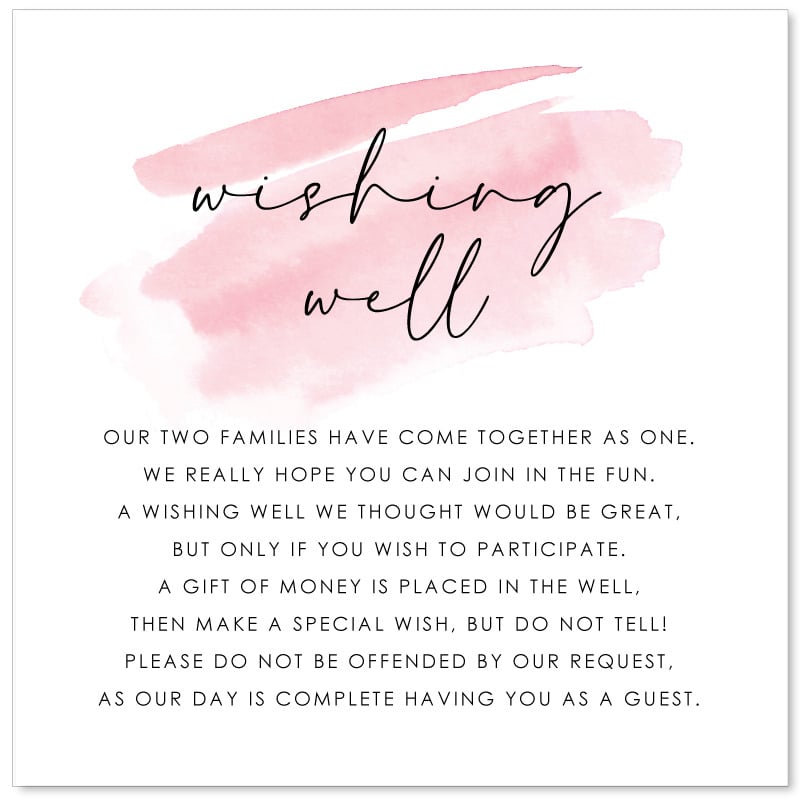 Whisper Wishing Well Card