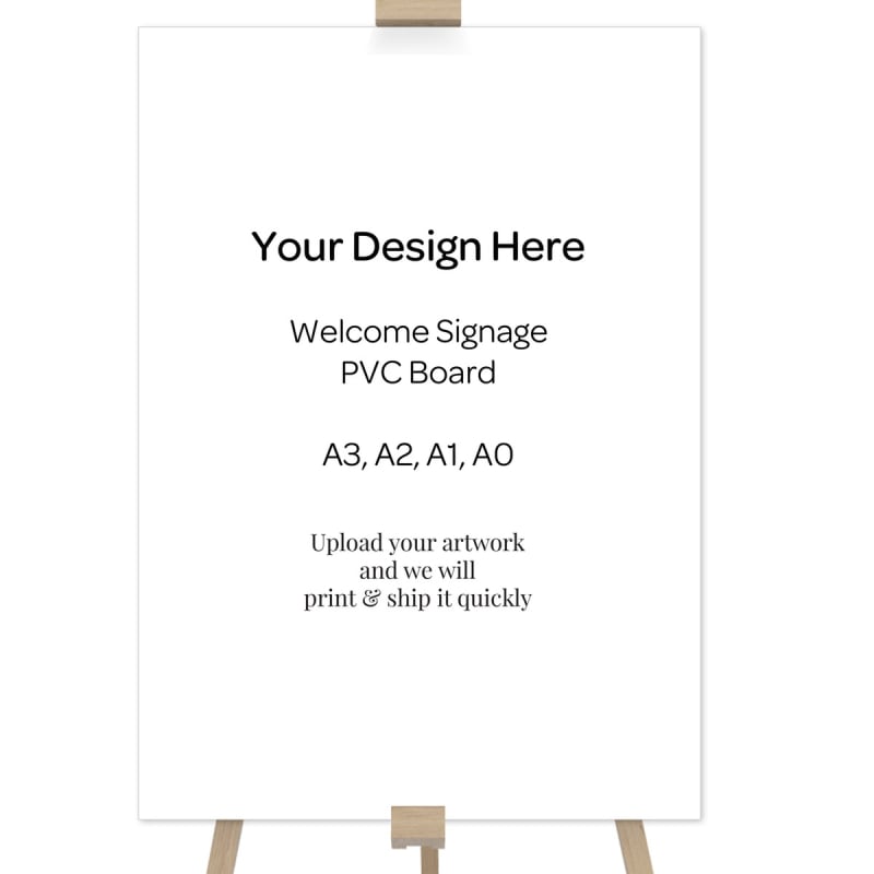 Print My Design - Welcome Sign