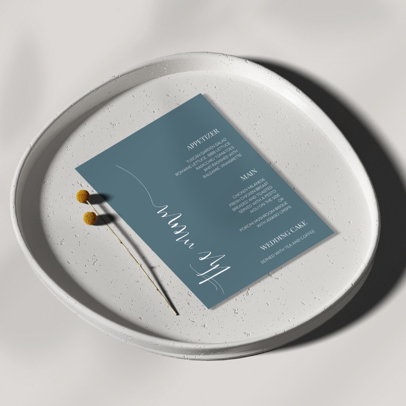 Seabreeze Wedding Menu