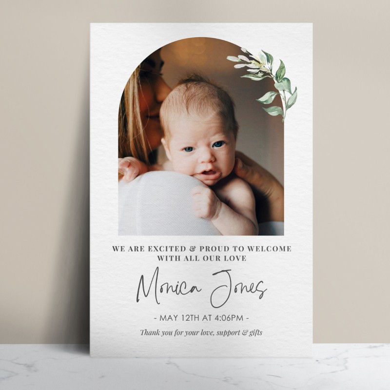 Charming Birth Announcement Cards
