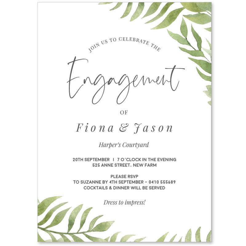 Retreat Engagement Invitations