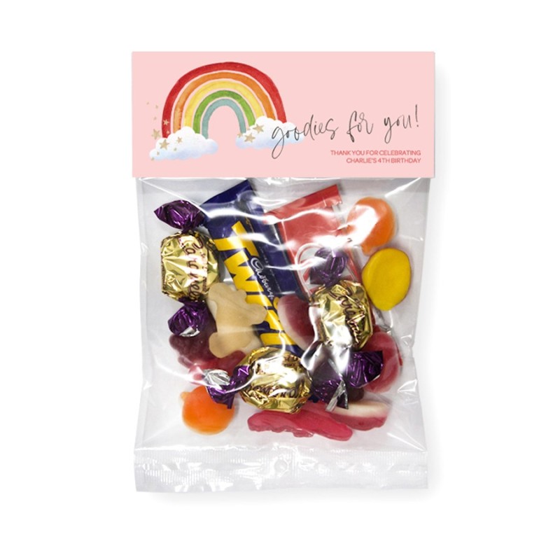 Rainbow Lolly Bags