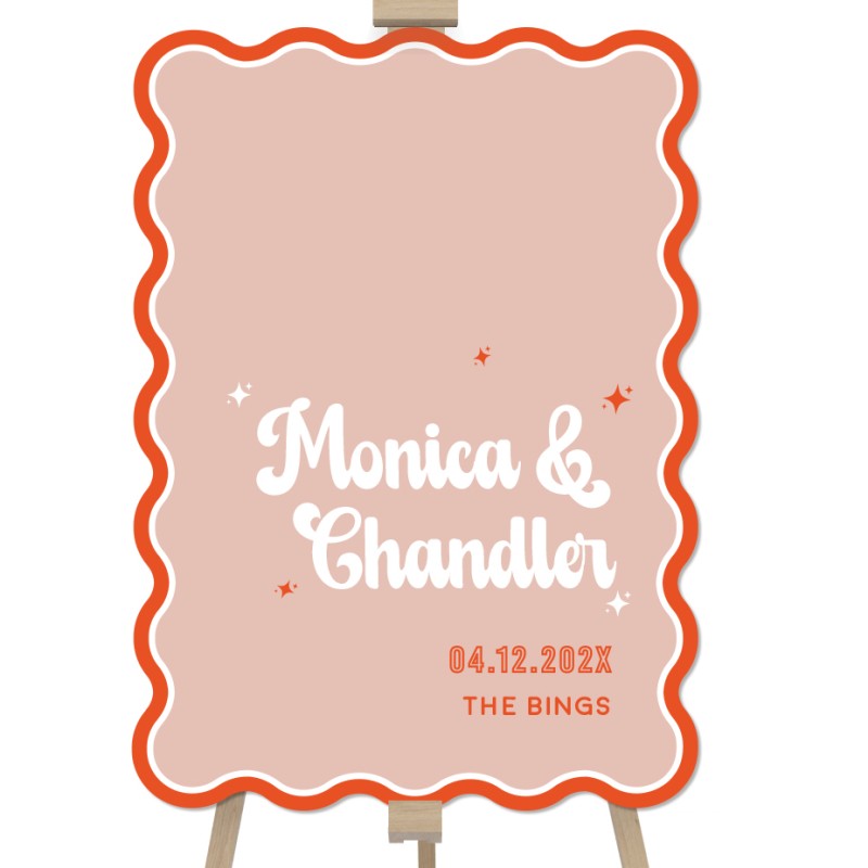 All that Glitters Wedding Welcome Sign