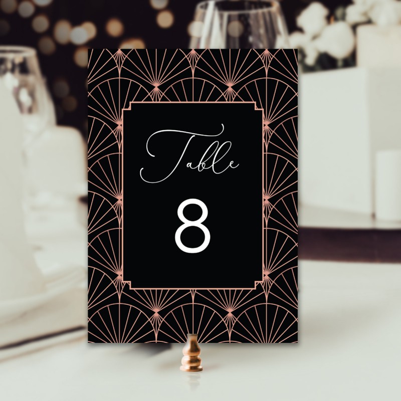 Putting on the Ritz Table Numbers