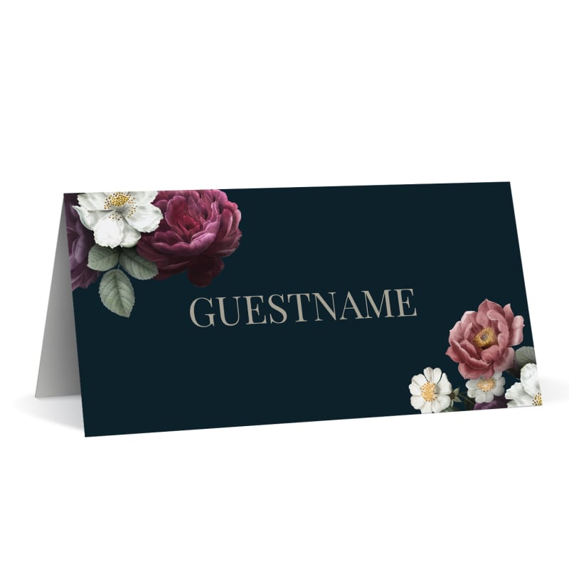 Rose Garden Wedding Placecards