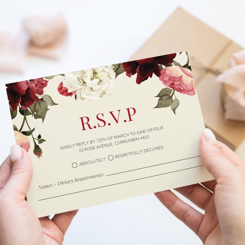 Garden Love Response Card