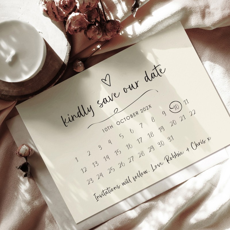 Clarissa Save The Date Cards