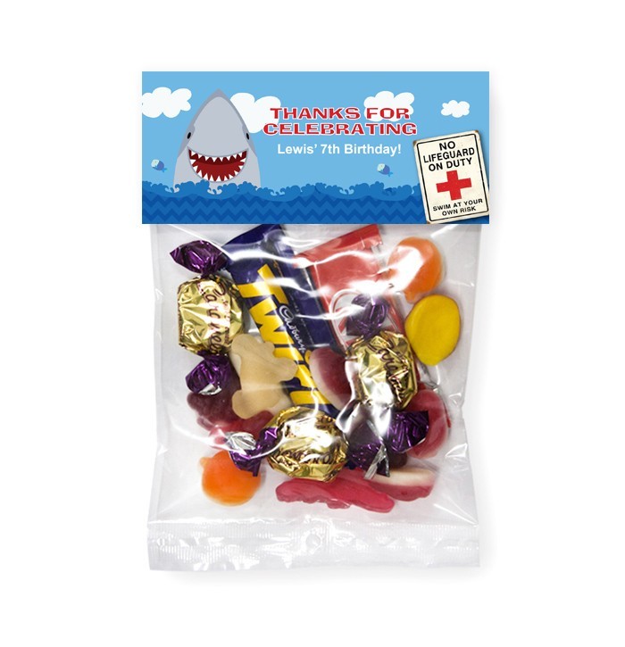 Shark Bite Lolly Bags