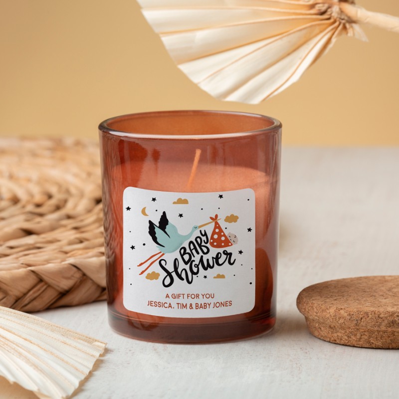 Stork Baby Shower Stickers