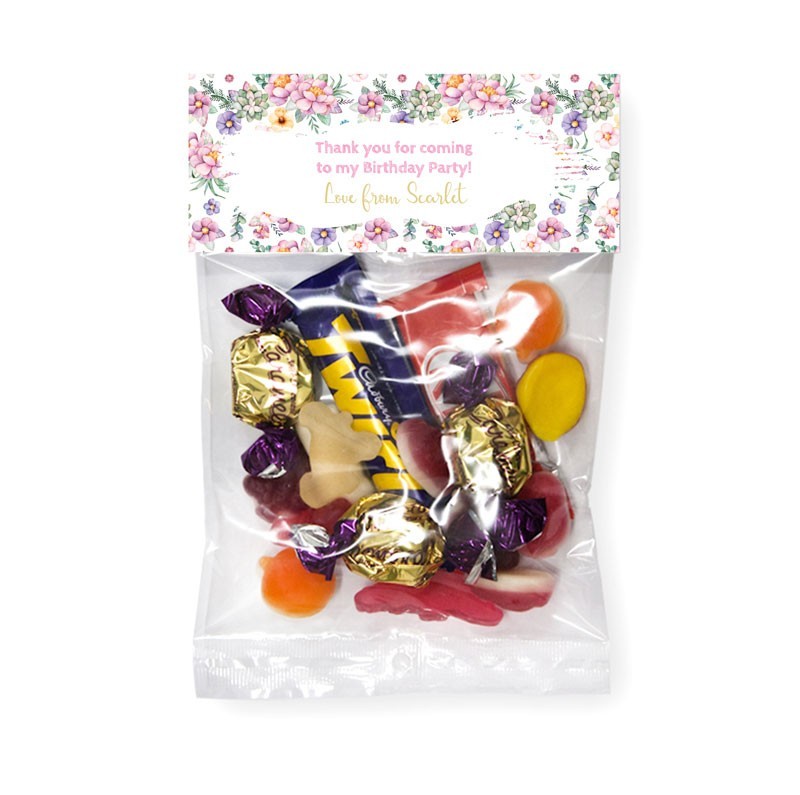 Sweet Girl Lolly Bags