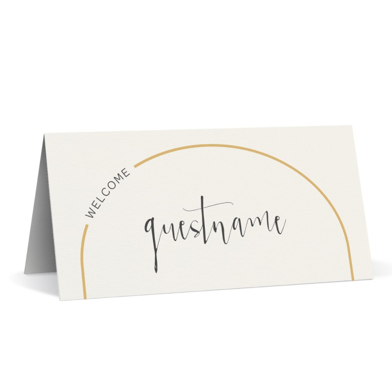 This Modern Love Wedding Place Card