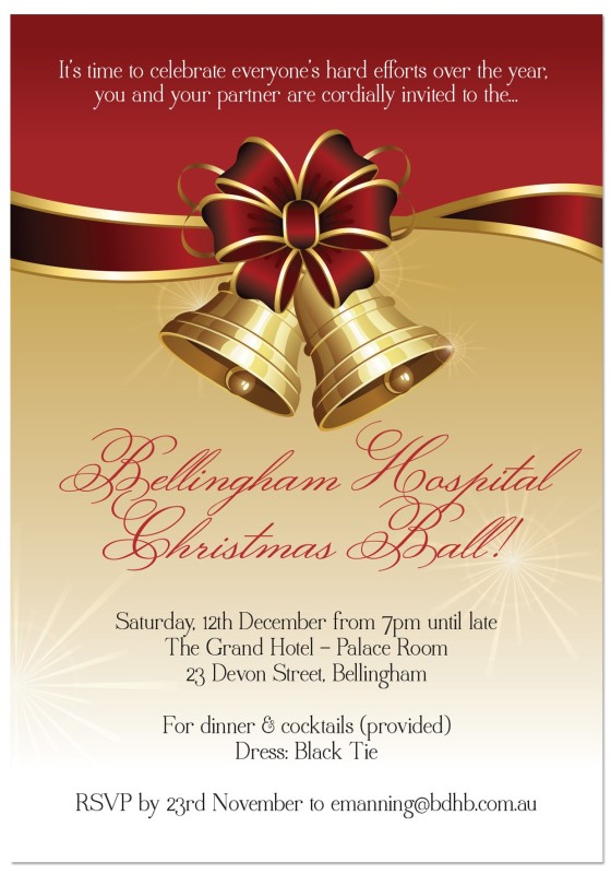 Traditional Christmas Invitations
