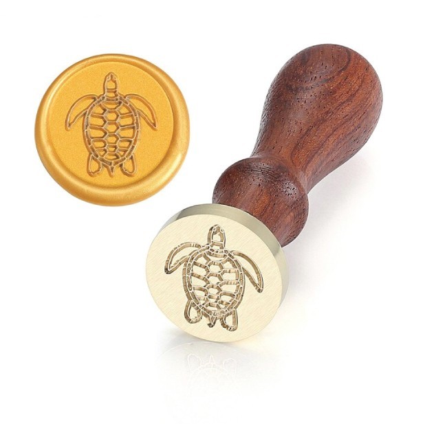 Sea Turtle Wax Stamp
