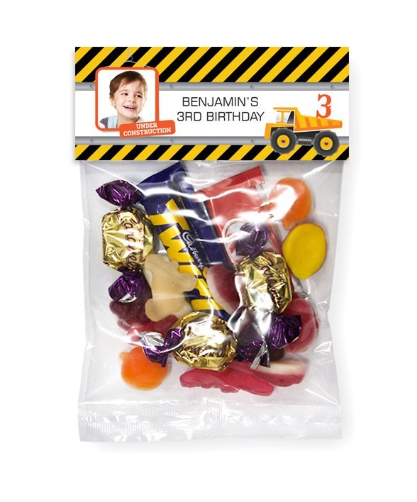 Under Construction Lolly Bags